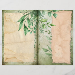 Seite "Green Foliage & Perchage Journal"