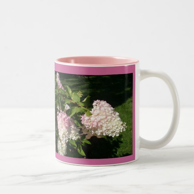 SEITE Hydrangea-Blüten-Tasse Zweifarbige Tasse (Rechts)