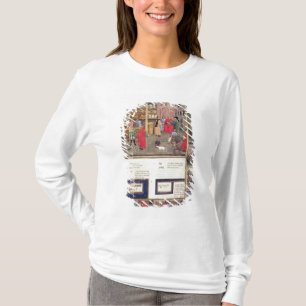 Seite von "Canon von Medizin" durch Avicenna T-Shirt