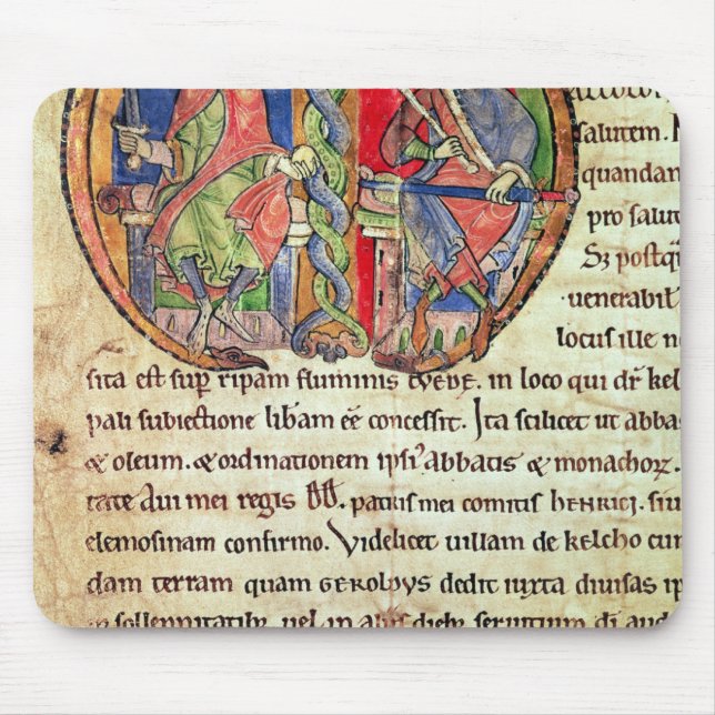 Seite von der Charterkelso-Abtei mit Mousepad (Vorne)