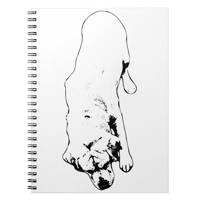 Seiten der Achtung Notizblock (Vorderseite)