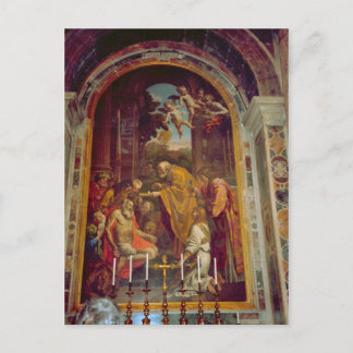 Seitenaltar im Petersdom Postkarte