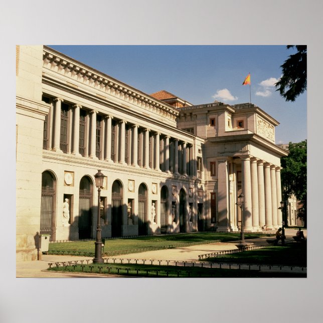 Seitenansicht des Museums Poster (Vorne)