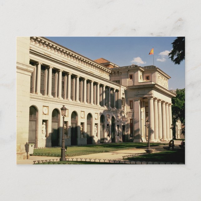 Seitenansicht des Museums Postkarte (Vorderseite)