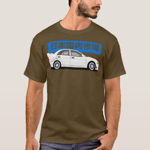 Seitenansicht Lancer Evo6 T-Shirt