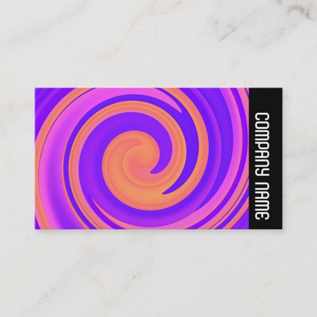 Seitenband - Abstrakt Swirl 250816 - 01c Visitenkarte (Vorderseite)