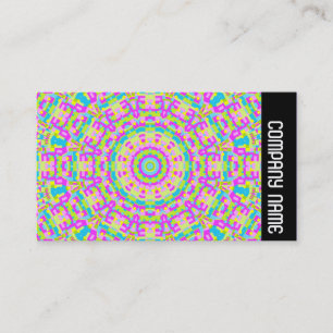 Seitenband - Farbiger Kaleidoskop 03 Visitenkarte