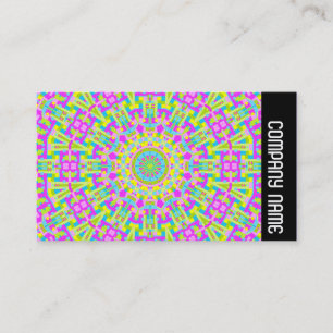 Seitenband - Farbiger Kaleidoskop 05 Visitenkarte