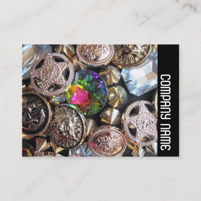 Seitenband - Flea Market Bling Visitenkarte (Vorderseite)