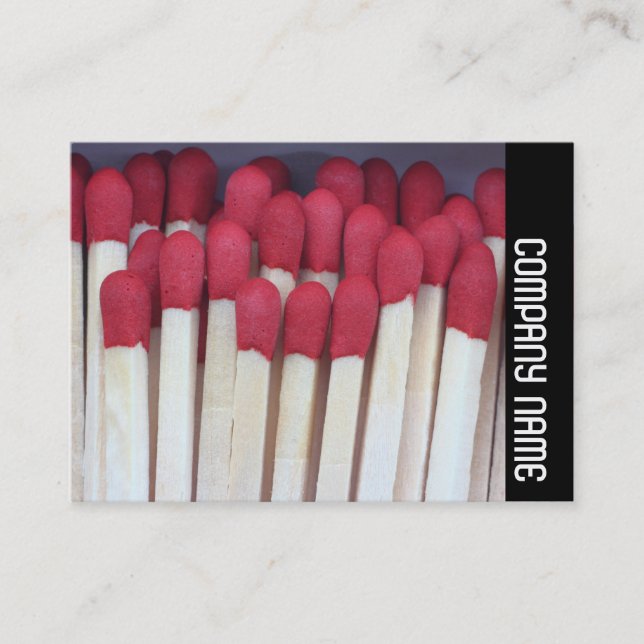 Seitenband - Matches 02 Visitenkarte (Vorderseite)