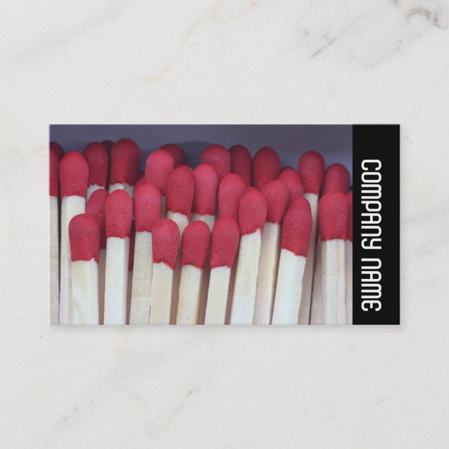 Seitenband - Matches 02 Visitenkarte (Vorderseite)