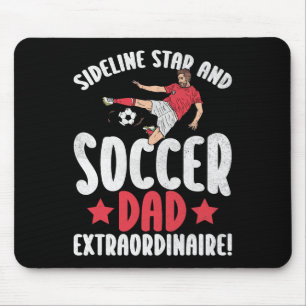 Seitenlinien-Star und Fußball-Vater Extraordinaire Mousepad