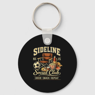 Seitennummer Sozialclub Cheer Snack Wiederholung F Schlüsselanhänger