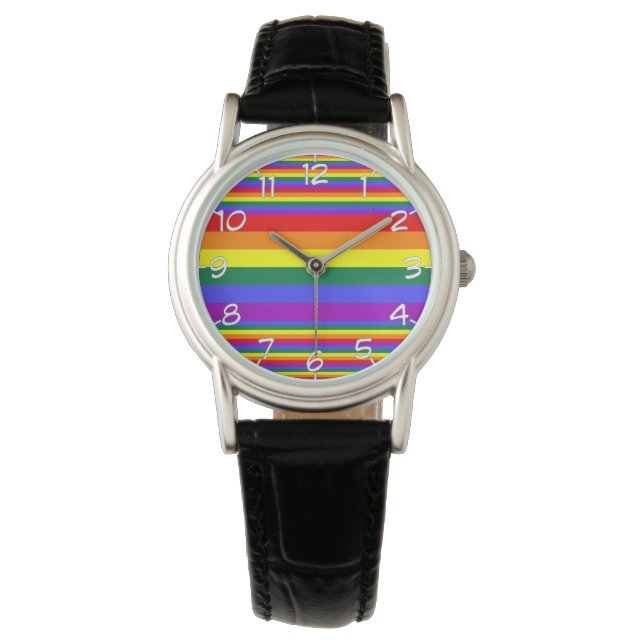 Seitennummerierung der LGBT Armbanduhr (Vorderseite)