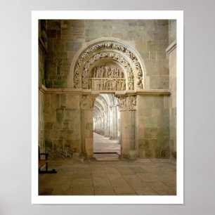 Seitenportal, c.1125 (Foto) Poster