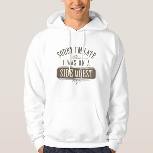 Seitenquest Hoodie (Vorderseite)