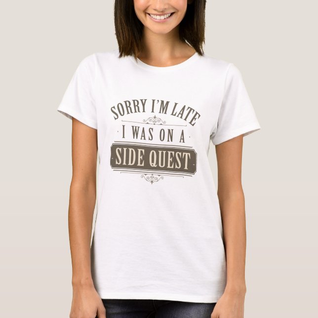 Seitenquest T-Shirt (Vorderseite)