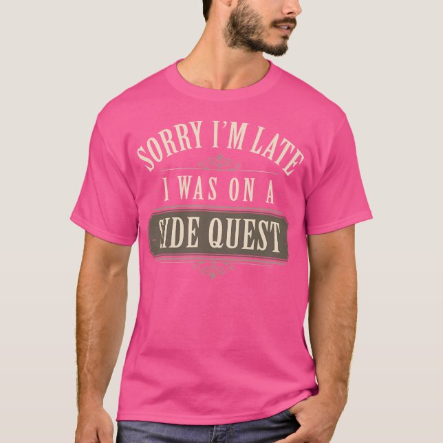 Seitenquest T-Shirt (Vorderseite)