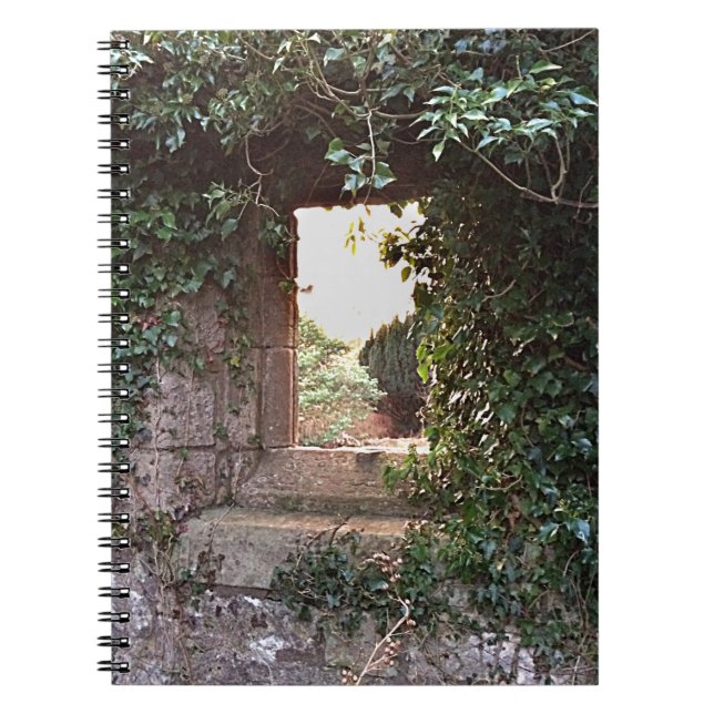 Seitenscheibe an der WestKirche Culross Notizblock (Vorderseite)