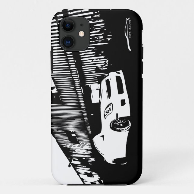 Seitenschuß des Coupé-G35 Case-Mate iPhone Hülle (Rückseite)
