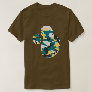 Seitentarnmuster Farbklecks v2 T-Shirt