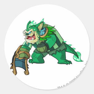 Seith Maraqua Player Runder Aufkleber