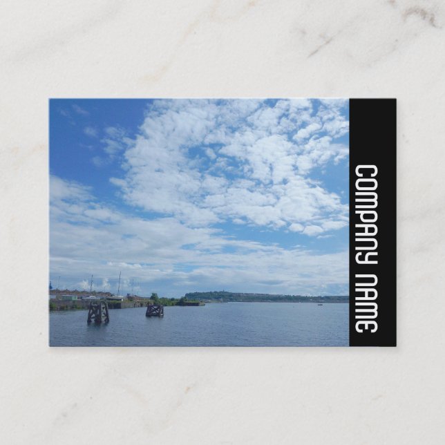 Seitliche Band - Cardiff Bay Visitenkarte (Vorderseite)