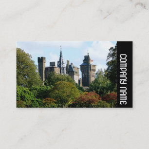 Seitliche Band - Schloss Cardiff II Visitenkarte