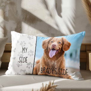 Seitliche Hunde Seitliches Personalisiertes Foto Kissenbezug