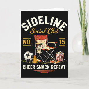 Seitliche Social Club Cheer Snack Wiederholung Soc Karte