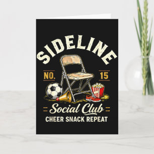 Seitliche Social Club Cheer Snack Wiederholung Soc Karte