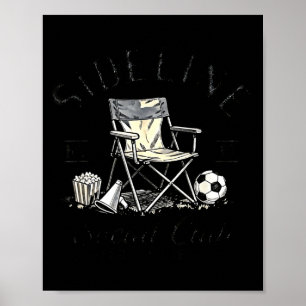 Seitliche Social Club Cheer Snack Wiederholung Soc Poster