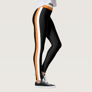 Seitliche Streifen Sportliche Leggings - kundenspe