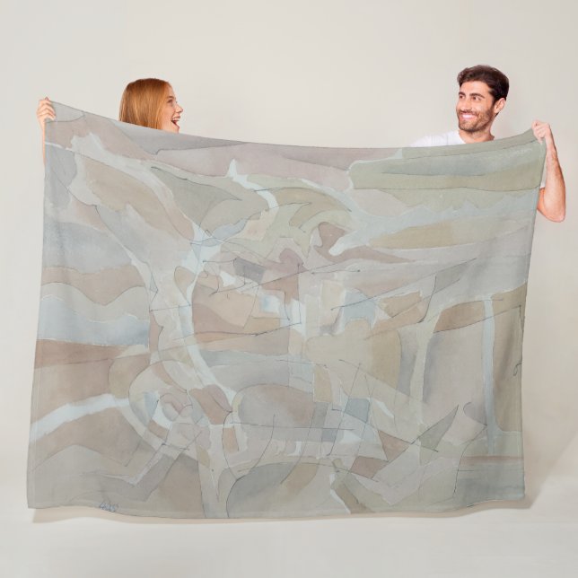 Seitlicher Reiter Fleecedecke (Beispiel)