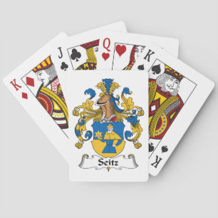 Seitz Familienwappen Spielkarten