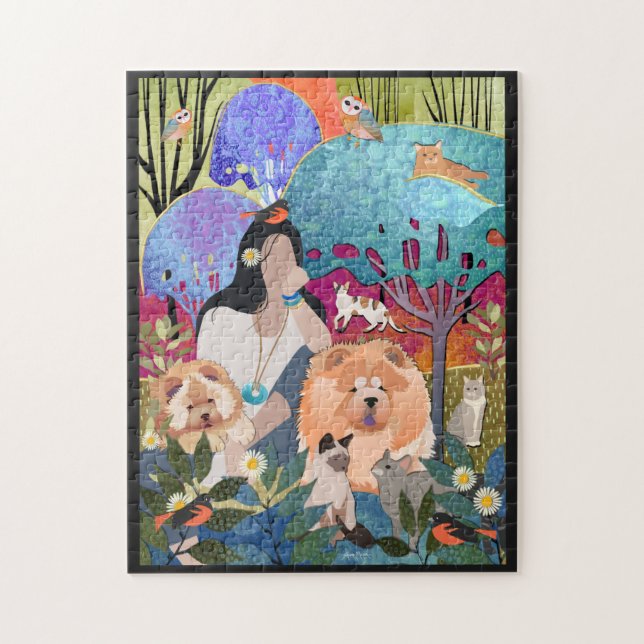 SÉJOURNER ENFANT SAUVAGE GYPSY - JIGSAW PUZZLE (Vertical)