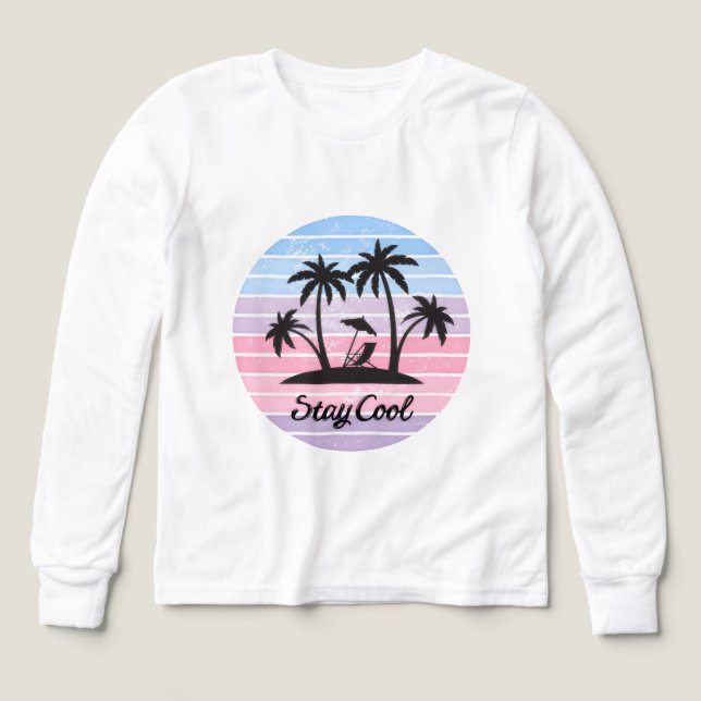 Séjournez Cool Summer T-Shirt Design (Motif recto)