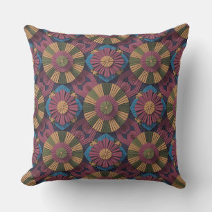 Sekar Kala Mosaik 3D Batik-Muster Kissen