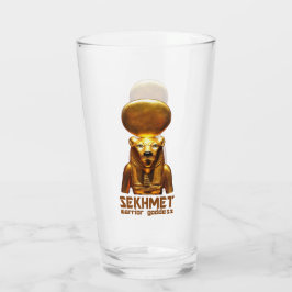 Sekhmet Eine Kriegergöttin aus dem alten Ägypten Glas