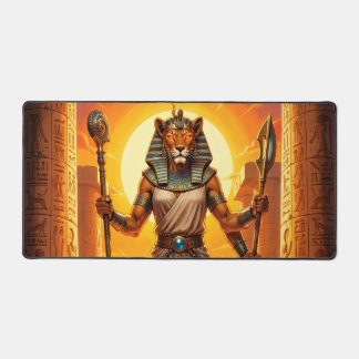 Sekhmet – Löwenköpfige Kriegsgöttin Schreibtischunterlage