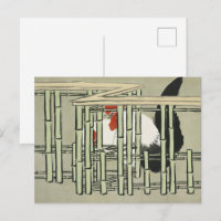 Sekka Roosters aus Momoyogusa japanische Kunst