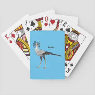 Sekretär Cartoon-Illustration  Spielkarten