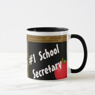 Sekretär der Schule#1 Tasse