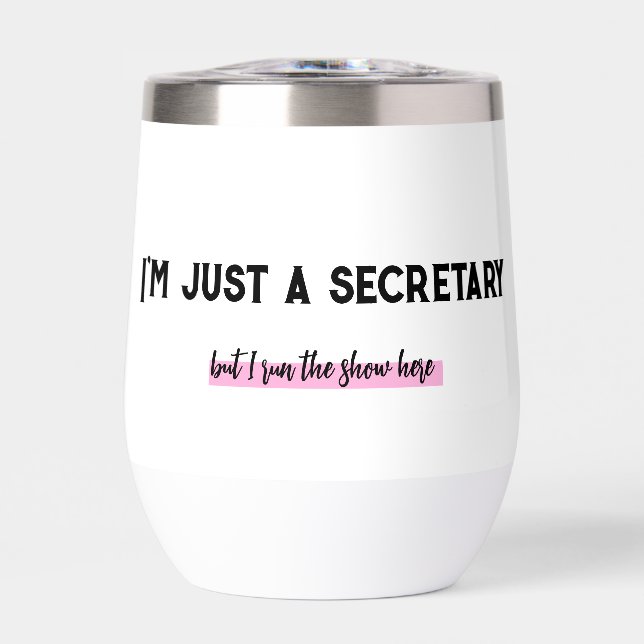 Sekretär lustige Geschenk Mitarbeiter Wertschätzun (Vorderseite)