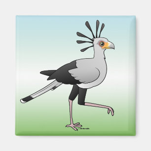 Sekretär Vogel Magnet