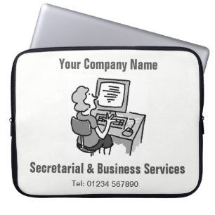 Sekretariats- und Business-Support-Computertasche Laptopschutzhülle