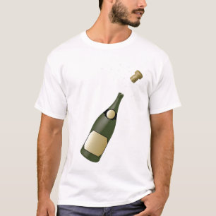 Sektflasche T-Shirt