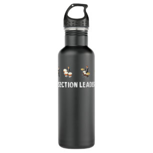 Sektionsleiter Marching Band Drumline Drummer133 Edelstahlflasche