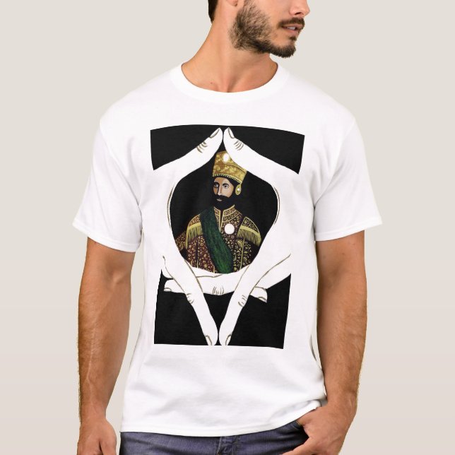 selassie Power von Dreiheit T-Shirt (Vorderseite)