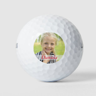 selber gestalten mit deinem Foto und Namen Golfball